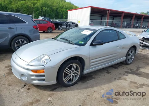 2003 Mitsubishi Eclipse Gts из США, поврежденный, VIN 4A3AC74H33E009543
